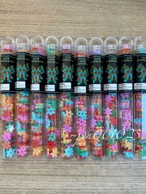10 Sets Target Hashtag Building Blocks Multicolor Glow in the Dark